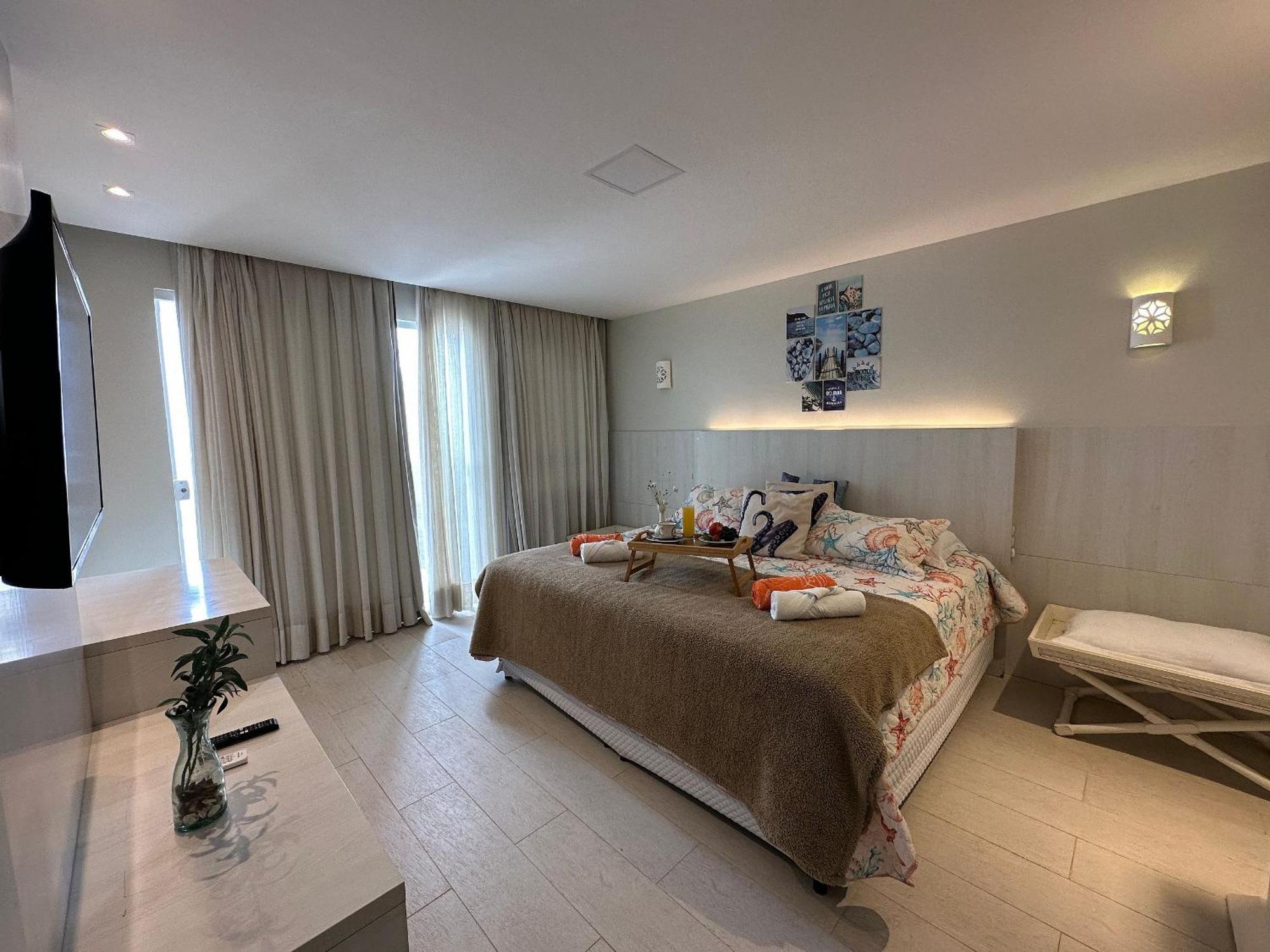 Terramaris - Aptos Vista Mar, Pe Na Areia, Vizinho Ao B Park Aquiraz Zewnętrze zdjęcie