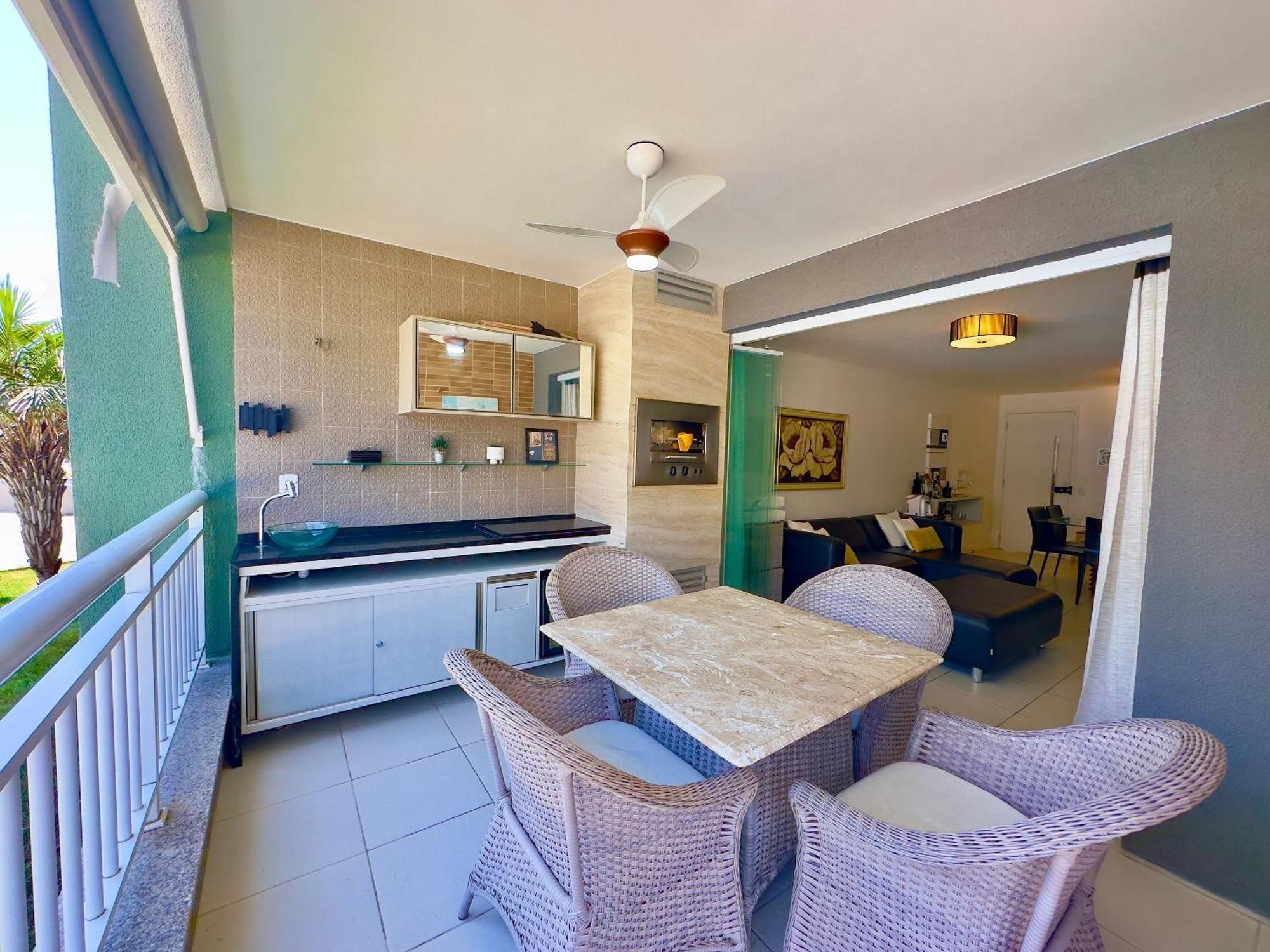Terramaris - Aptos Vista Mar, Pe Na Areia, Vizinho Ao B Park Aquiraz Zewnętrze zdjęcie
