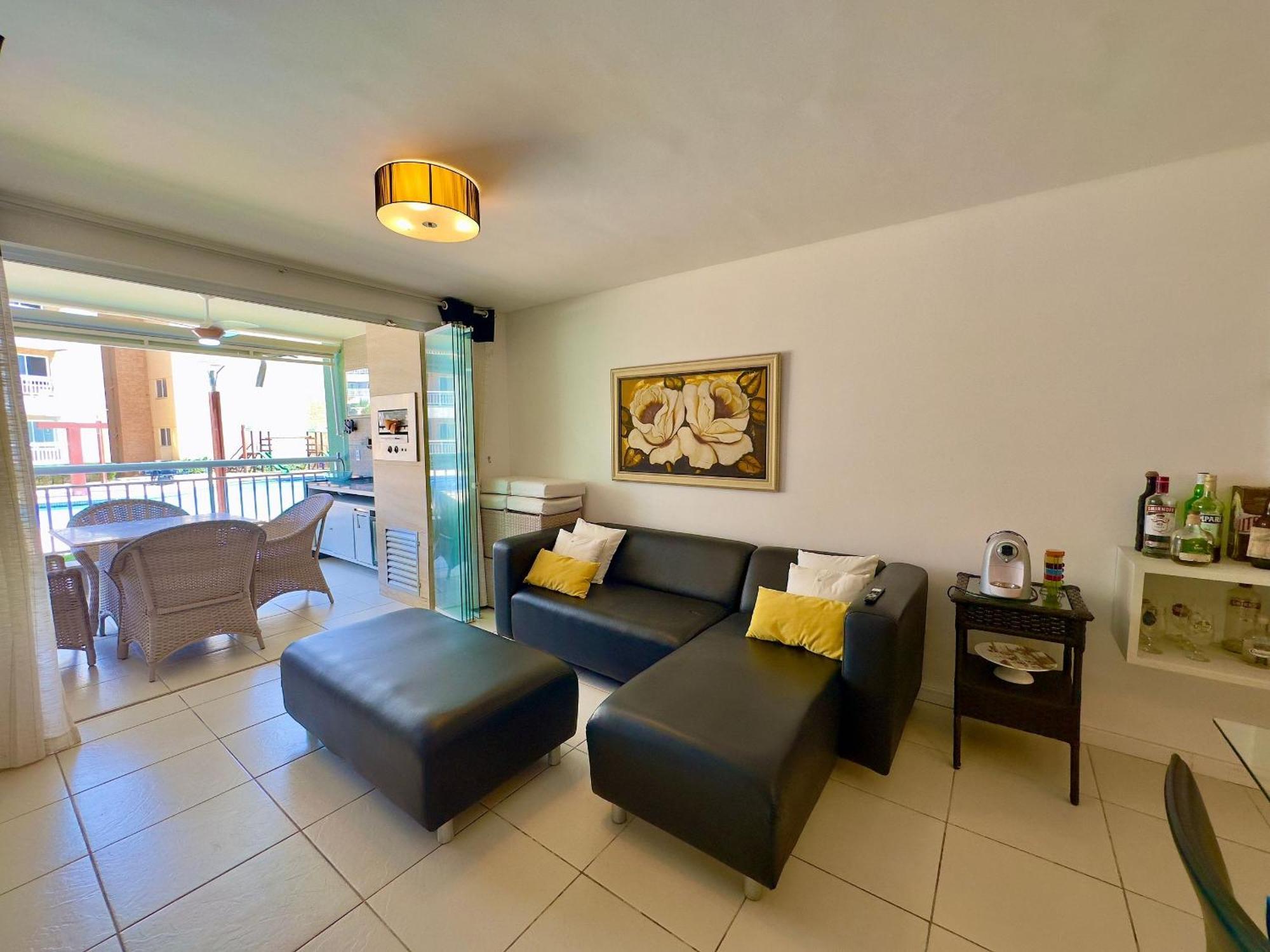 Terramaris - Aptos Vista Mar, Pe Na Areia, Vizinho Ao B Park Aquiraz Zewnętrze zdjęcie