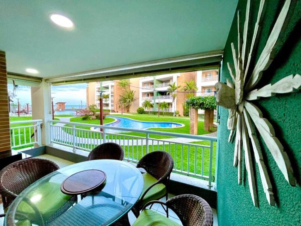 Terramaris - Aptos Vista Mar, Pe Na Areia, Vizinho Ao B Park Aquiraz Zewnętrze zdjęcie