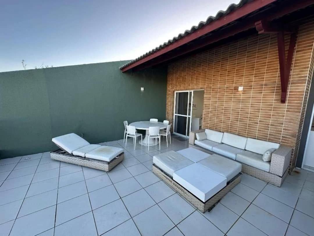 Terramaris - Aptos Vista Mar, Pe Na Areia, Vizinho Ao B Park Aquiraz Zewnętrze zdjęcie